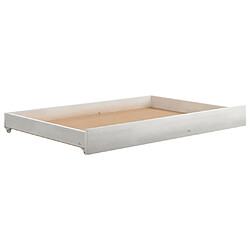 Acheter vidaXL Lit de jour sans matelas avec tiroirs 90x200 cm blanc