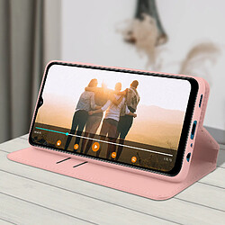 Acheter Avizar Housse Galaxy A12 Étui Folio Portefeuille Fonction Support rose champagne