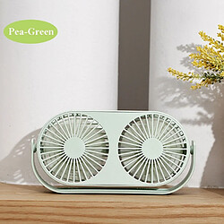 Wewoo Mini-ventilateur mini-feuilles Usb pour ordinateur de bureau double feuille