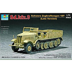 Trumpeter Maquette Half-track Sd.Kfz.9 : Schwere Zugkraftwagen 18t Type F3