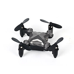 Universal Drone à bagages 2.4G WiFi DH 120 Mini quadricoptère pliable Télécommande Maintien de l'altitude Transmission en temps réel FPV 4 axes RC Drone | RC Helicopter(Le noir)