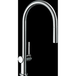 Mitigeur de cuisine HANSGROHE Talis M54 , avec douchette extractible 1 jet chromé - 72802000