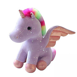 Universal Licorne 11 pouces jouet souple multicolore (violet)