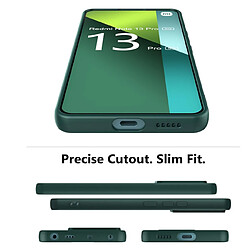 Avis Htdmobiles Coque pour Xiaomi Redmi Note 13 Pro 5G / Poco X6 5G - housse etui silicone gel fine + film ecran - VERT