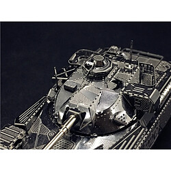 Universal Modèle en métal 3D Kit Tank Chef Granny Chen Compilation Modèle DIY 3D Laser Cut Puzzle Jouet Adulte | Puzzle (Argent)