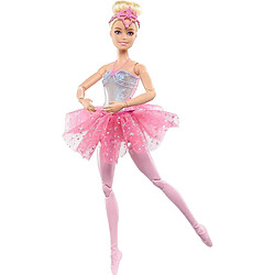 Mattel Barbie Poupée Mannequin Dreamtopia Ballerine Lumières Scintillantes