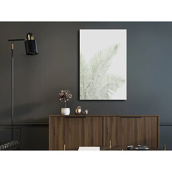 Decoshop26 Tableau toile de décoration murale impression premium en 1 partie sur châssis en bois motif Velours vert 20x30 cm 11_0015878