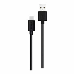 Câble USB A vers USB C Philips DLC3104A/00 Chargement rapide 1,2 m Noir