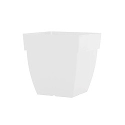 ARTEVASI Pot de fleurs Carré Capri - 45 x 45 x H 35 cm - 71 L - Blanc