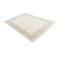 Vidal Tapis de laine 208x150 beige Darya