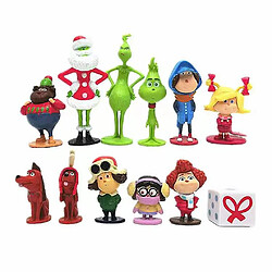 Universal 12pcs rock figure jouet mini anime poupée modèle