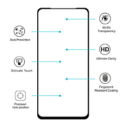 Acheter Wewoo Film de verre trempé Chapeau-Prince Full Glue 0.26mm 9H 2.5D de couverture de pour OPPO Realme X