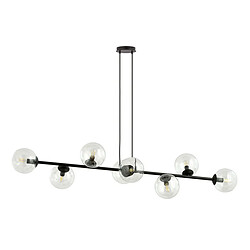 EPIKASA Suspension Rossi, Noir, Acier, 130x100x30 cm