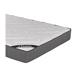 Avis Vente-Unique Matelas 140 x 200 cm ressorts ensachés 5 zones accueil mémoire de forme ép.23cm - BABYLONE de YSMÉE