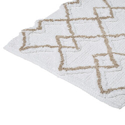 Five Simply Smart Tapis style ethnique pour salle de bain - 50 x 75 cm - taupe et crème