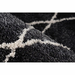 Avis Paris Prix Tapis Motif Géométrique Orlando Anthracite 200 x 290 cm