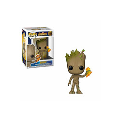 Funko Avengers Infinity War - Figurine POP! Groot avec Stormbreaker 9 cm