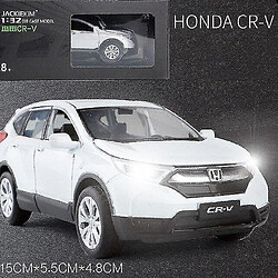 Acheter Universal 1:32 Honda CRV Modèle Modèle Alloy Car Die Toy Toy Car Model Sound and Light Toy Collectibles (blanc)