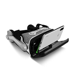 Avis Avizar Casque VR Smartphone Immersion Audio Jack 3.5mm Sangles réglables Gris et noir