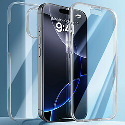 Avis Avizar Coque Intégrale pour iPhone 16 Pro Tactile avec Bord Caméra Surélevé Transparent