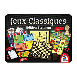 Coffret Jeux Classiques Édition Premium - Jeu de société - SCHMIDT SPIELE - Boîte Métal