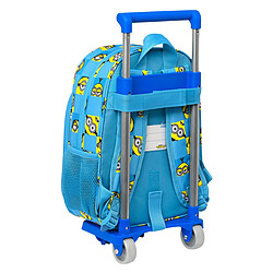 Avis Cartable à roulettes Minions Minionstatic Bleu (26 x 34 x 11 cm)