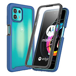 Coque en TPU antichoc, anti-rayures bleu foncé pour votre Motorola Edge 20 Lite