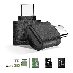 Avis Avizar Mini Lecteur Carte micro SD et TF, Adaptateur USB-C Noir