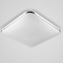 moderne carré encastré plafonnier lampe led panneau downlight blanc chaud