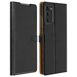 Étui Galaxy Note 20 Housse Porte-carte Fonction Support Soft Touch Bigben Noir