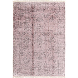 Vidal Tapis de laine 239x168 rose Darya