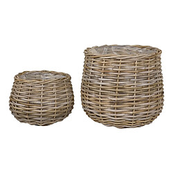 Acheter EPIKASA Lot de 2 Paniers Décoratifs de Rangement Pulo