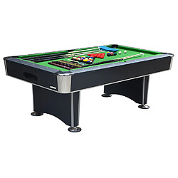 Atlanta Deluxe Semi Professional Billiards Table - Easy Assembly - Inclut des levelers de jambe - Idéal pour jouer avec des amis - Devessport