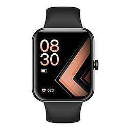 Montre Connectée Suivi Sport et Santé Étanche IP67 myPhone Watch CL Noir