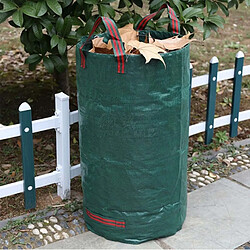 Wewoo 84 gallons 300L PP jardin feuilles tombées sacs à déchets vertstaille 67cm x 84cm