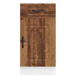 Avis vidaXL Armoire de cuisine Kalmar vieux bois bois d'ingénierie