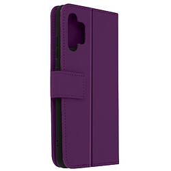 Avizar Housse Samsung Galaxy A32 Porte-carte Fonction Support Vidéo violet