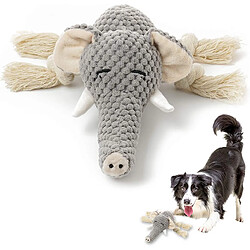 Jouets pour chiens , Jouets pour chiens en peluche douce en matériau durable et papier froissé, jouets interactifs pour chiens à mâcher pour les petits et moyens chiens