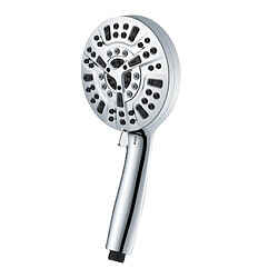 INF Pommeau de douche avec 10 fonctions et pistolet pulvérisateur Silver