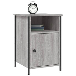 Avis Maison Chic Lot de 2 Tables de chevet - Tables de Nuit sonoma gris 40x42x60cm bois d'ingénierie