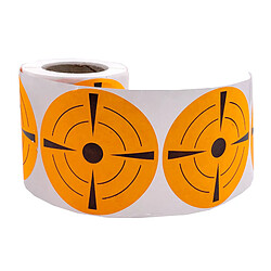 200 / Roll Rond Florescent Targets Stickers 3In Pour La Chasse Orange