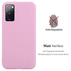 Avis Cadorabo Coque Samsung Galaxy S20 FE Etui en Rose