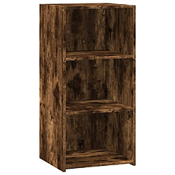 vidaXL Buffet chêne fumé 45x41x93 cm bois d'ingénierie