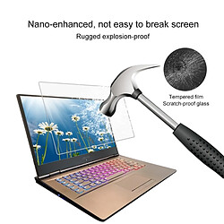 Avis Wewoo Film de verre trempé plein écran de dureté de surface de 0.4mm 9H pour Lenovo Y7000P 15.6 pouces