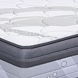 Mes Matelas mousse HR + mémoire 80x200 cm - VISCO pas cher