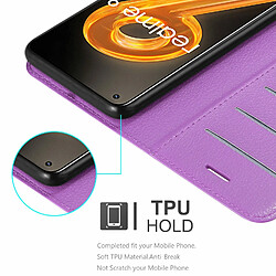 Cadorabo Coque Realme 9 4G / 9 PRO+ Etui en Violet pas cher