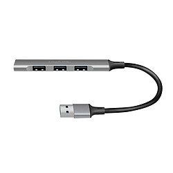 Hub USB 3.0 LogiLink UA0391 aluminium-gris pas cher