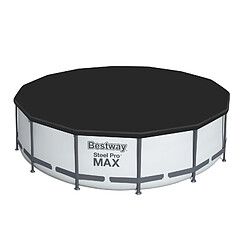 Piscine Hors-sol Tubulaire Bestway Steel Pro Max 427x107 cm Épurateur à Cartouche de 3 028 L/H Bâche et Échelle