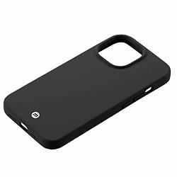 Momax Coque en silicone noir pour votre Apple iPhone 13 Pro 6.1 pouces