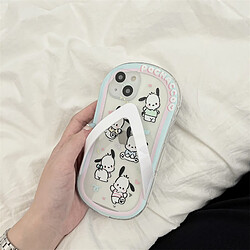 GUPBOO Étui pour iPhone13Pro Dessin animé cinq chiens Pacha étui de téléphone portable créatif silicone femme